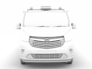 opel vivaro tipper 2014 3D Model