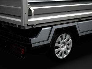 opel vivaro tipper 2014 3D Model