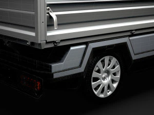 opel vivaro tipper 2014 3D Model