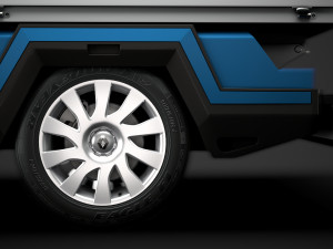 renault trafic tipper 2020 3D Model