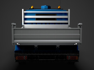 renault trafic tipper 2020 3D Model
