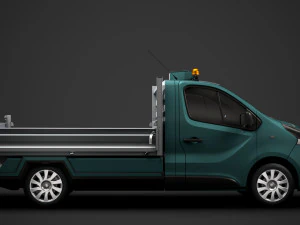 vauxhall vivaro tipper 2014 3D Model