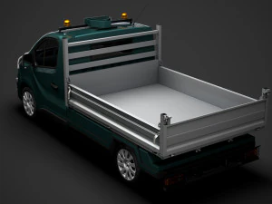 vauxhall vivaro tipper 2014 3D Model
