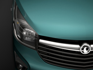vauxhall vivaro tipper 2014 3D Model