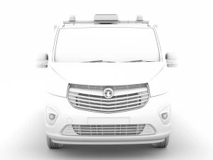 vauxhall vivaro tipper 2014 3D Model