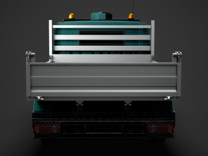 vauxhall vivaro tipper 2014 3D Model