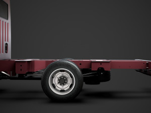 nissan nv400 crewcab dw e20 chassis 2014 Model 3D