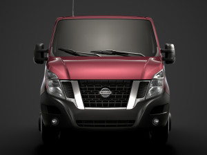 nissan nv400 crewcab dw e20 chassis 2014 Model 3D