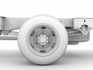 日产 nv400 乘员驾驶室 dw e20 底盘 2014 3D 模型