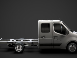 nissan nv400 crewcab dw e20 chassis 2020 3D 模型