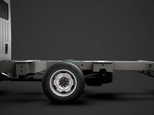 nissan nv400 crewcab dw e20 chassis 2020 3D 模型