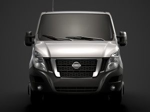 nissan nv400 crewcab dw e20 chassis 2020 3D 模型