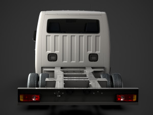 nissan nv400 crewcab dw e20 chassis 2020 3D 模型
