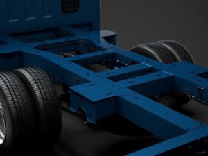 opel movano crewcab dw e20 chassis 2014 3D Model