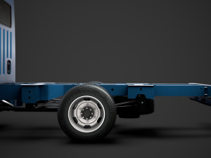 opel movano crewcab dw e20 chassis 2014 3D Model