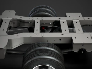 opel movano crewcab dw e20 chassis 2020 3D Model