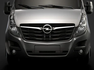 opel movano crewcab dw e20 chassis 2020 3D Model