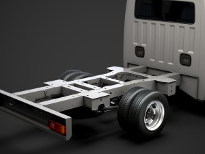 opel movano crewcab dw e20 chassis 2020 3D 모델