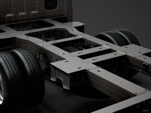 opel movano crewcab dw e20 chassis 2020 3D 모델