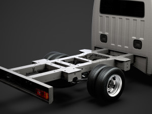 opel movano crewcab dw e20 chassis 2020 3D 모델