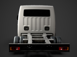 opel movano crewcab dw e20 chassis 2020 3D 모델