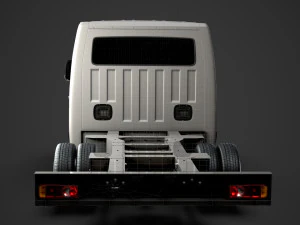 opel movano crewcab dw e20 chassis 2020 3D Model