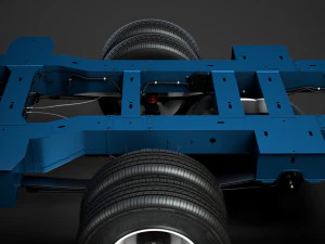 renault master crewcab dw e20 chassis 2010 3D Model