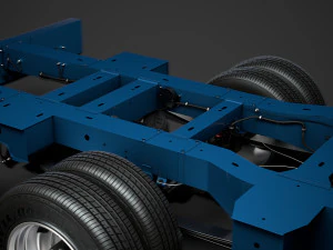 renault master crewcab dw e20 chassis 2010 3D Model