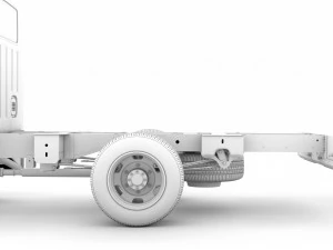renault master crewcab dw e20 chassis 2010 3D Model