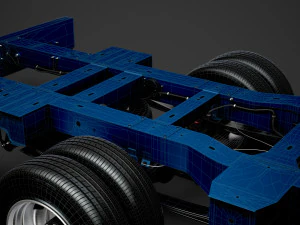 renault master crewcab dw e20 chassis 2010 3D Model