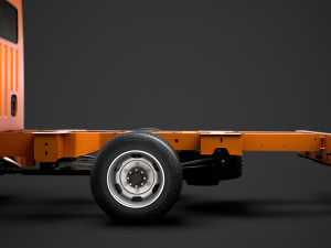 renault master crewcab dw e20 chassis 2014 3D Модель