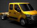 Renault Master CrewCab DW E20 Chassis 2020 3D Model