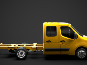 renault master crewcab dw e20 chassis 2020 3D 모델