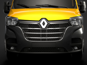 renault master crewcab dw e20 chassis 2020 3D 모델