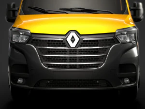 renault master crewcab dw e20 chassis 2020 3D Model