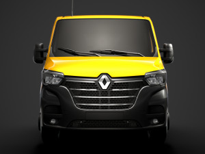 renault master crewcab dw e20 chassis 2020 3D 모델