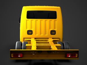 renault master crewcab dw e20 chassis 2020 3D 모델