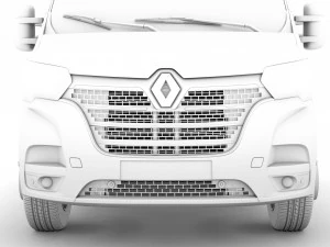 renault master crewcab dw e20 chassis 2020 3D Model
