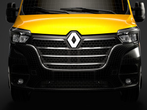 renault master crewcab dw e20 chassis 2020 3D 모델