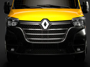 renault master crewcab dw e20 chassis 2020 3D Model