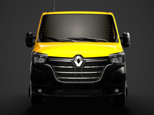 renault master crewcab dw e20 chassis 2020 3D 모델