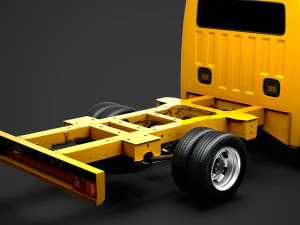 renault master crewcab dw e20 chassis 2020 3D Model