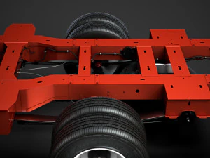 vauxhall movano crewcab dw e20 chassis 2014 3D Model