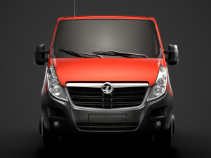 vauxhall movano crewcab dw e20 chassis 2014 3D मॉडल
