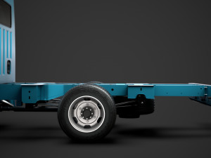 vauxhall movano crewcab dw e20 chassis 2020 3D 模型