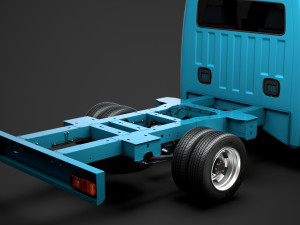 vauxhall movano crewcab dw e20 chassis 2020 3D 模型