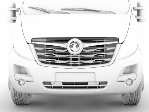 vauxhall movano crewcab dw e20 chassis 2020 3D 模型