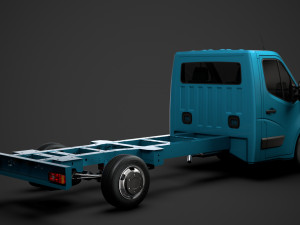 nissan nv400 singlecab sw e30 chassis 2014 Modelo 3D