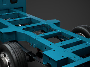 nissan nv400 singlecab sw e30 chassis 2014 Modelo 3D