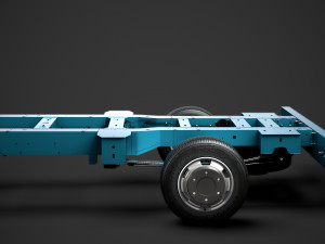 nissan nv400 singlecab sw e30 chassis 2014 Modelo 3D
